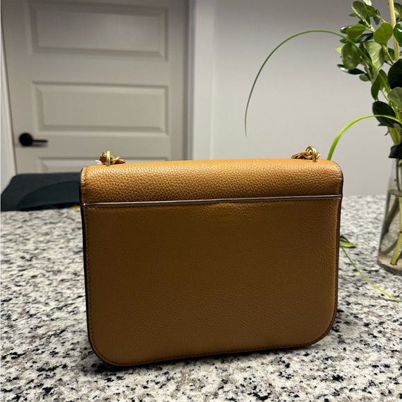 NEW Tory Burch Medium Britten Tiramisu Adjustable Shoulder - Picture 7 of 8